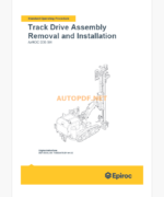 Epiroc AirROC D35 SH Component Removal and Installation Instructions