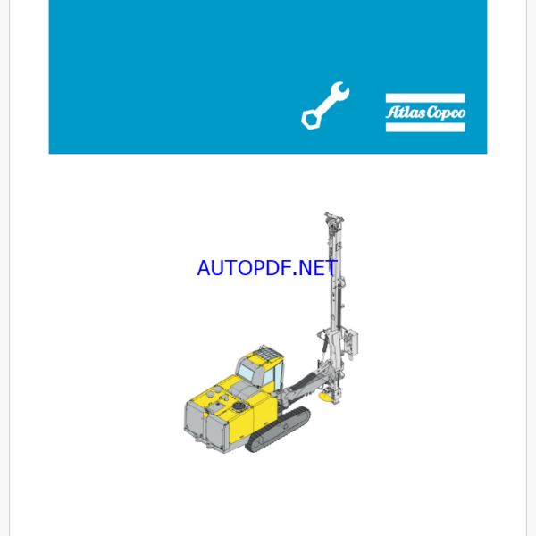 Atlas Copco FLEXIROC T45-10 Maintenance Manual