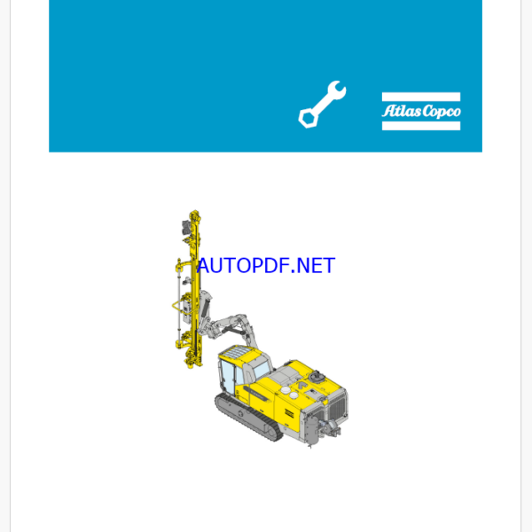 Atlas Copco SMARTROC T45-11 Maintenance Manual