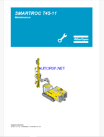 Atlas Copco SMARTROC T45-11 Maintenance Manual