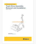 Epiroc AirROC D40 SH Component Removal and Installation Instructions