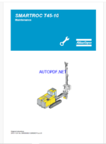 Atlas Copco SMARTROC T45-10 Maintenance Manual