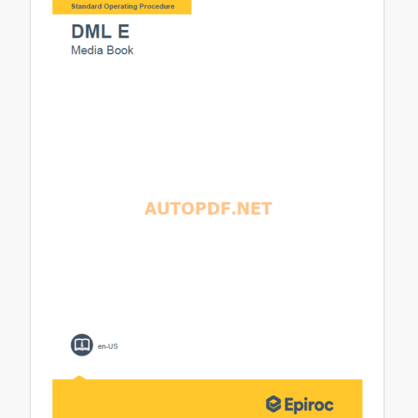 Epiroc Drill Master DML E Component Removal and Installation Instructions (Russian)