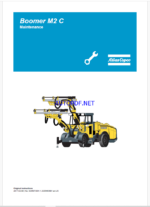 Atlas Copco Boomer M2 C Maintenance Manual