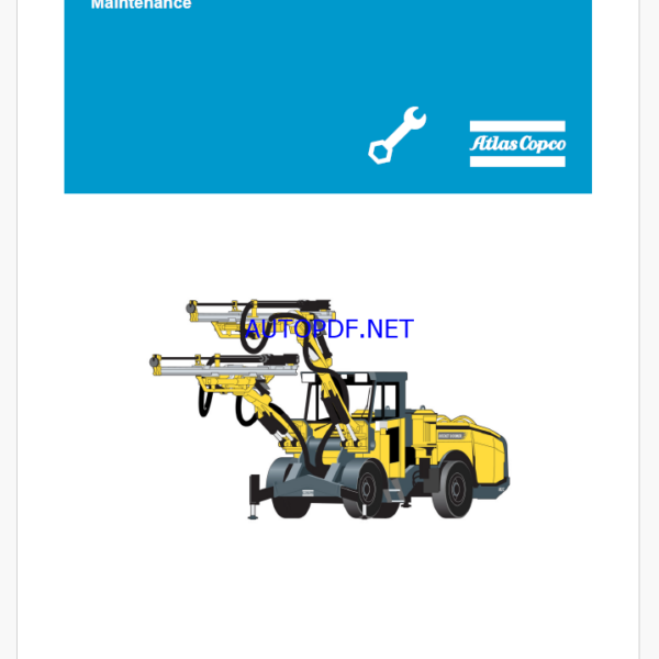 Atlas Copco Boomer M1 D, M2 D Maintenance Manual