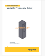 Epiroc Variable Frequency Drive Component Removal and Installation Instructions