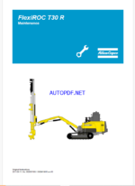 Atlas Copco FlexiROC T30 Maintenance Manual