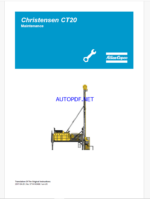 Atlas Copco Christensen CT20 Maintenance Manual