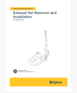 Epiroc SmartROC T45 Component Removal and Installation Instructions