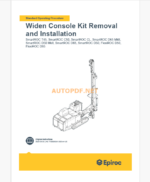 Epiroc SmartROC T45 Component Removal and Installation Instructions