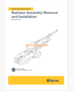 Epiroc Boomer S10 J Component Removal and Installation Instruct