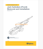 Epiroc Boomer S10 J Component Removal and Installation Instruct