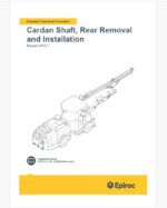 Epiroc Boomer S10 J Component Removal and Installation Instruct