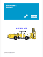 Atlas Copco Simba M4 C Maintenance Manual