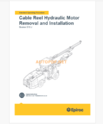 Epiroc Explorac 235 Component Removal and Installation Instructions