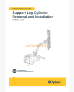 Epiroc FlexiROC T20 R Component Removal and Installation Instructions