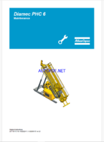 Atlas Copco Diamec PHC 6 Maintenance Manual