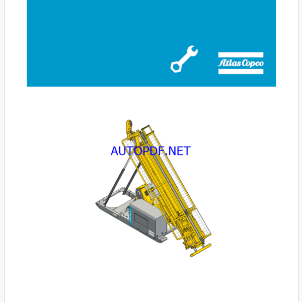 Atlas Copco Diamec Smart 4 Maintenance Manual