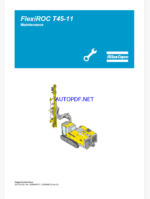 Atlas Copco FlexiROC T45-11 Maintenance Manual