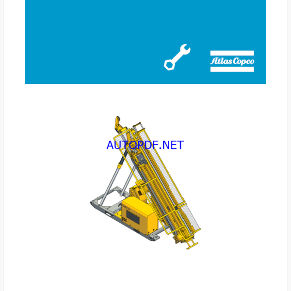 Atlas Copco Diamec PHC 4 Maintenance Manual