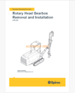 Epiroc ICM 260 Component Removal and Installation Instructions