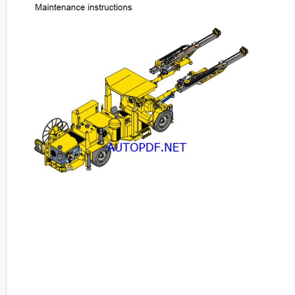 Atlas Copco B/RB 280 with DC15 carrier Maintenance Manual