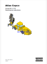 Atlas Copco Simba M6 C-ITH Maintenance Manual