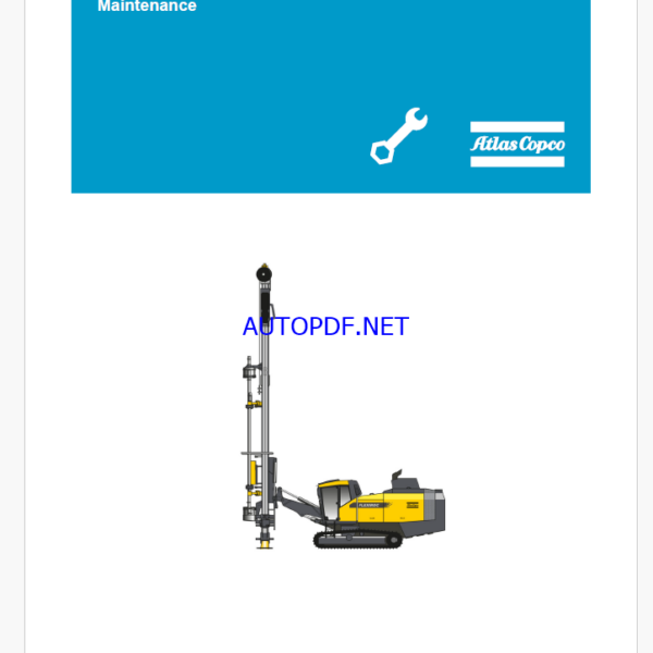 Atlas Copco FR D50/55/60/65 T4 FINAL Maintenance Manual