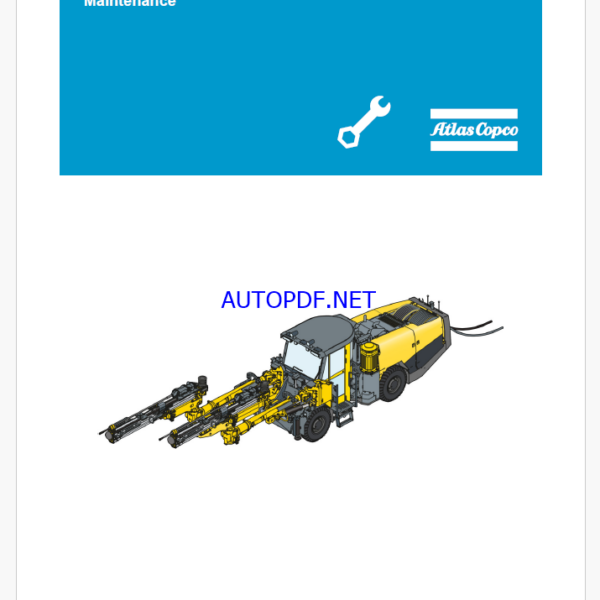 Atlas Copco Boomer S2 Maintenance Manual