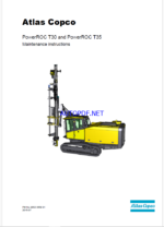 Atlas Copco PowerROC T30 and PowerROC T35 Maintenance Manual