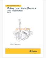 Epiroc IDM30 Blast Hole Drills Component Removal and Installation Instructions