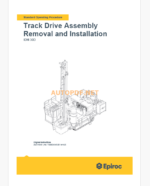 Epiroc IDM30 Blast Hole Drills Component Removal and Installation Instructions