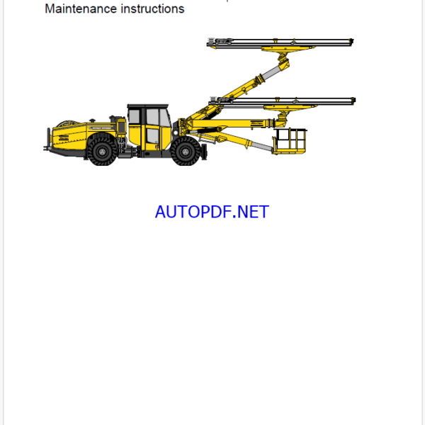 Atlas Copco Rocket Boomer E2 C18, E2 C30 Maintenance Manual