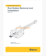 Epiroc Boyles C6C Component Removal and Installation Instructions