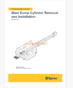 Epiroc Boyles C6C Component Removal and Installation Instructions