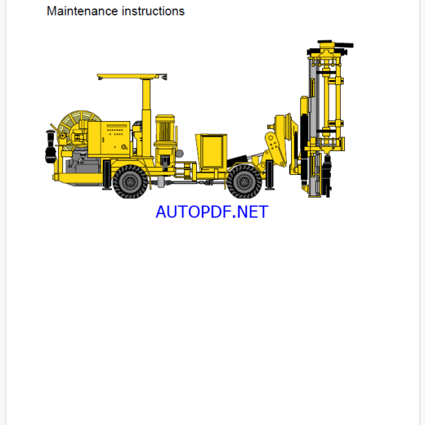 Atlas Copco Simba H1252/1253/1254 Maintenance Manual