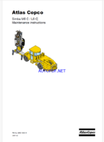 Atlas Copco Simba M6 C / L6 C Maintenance Manual