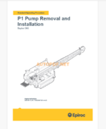 Epiroc Boyles C6C Component Removal and Installation Instructions