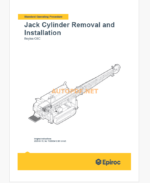 Epiroc Boyles C6C Component Removal and Installation Instructions