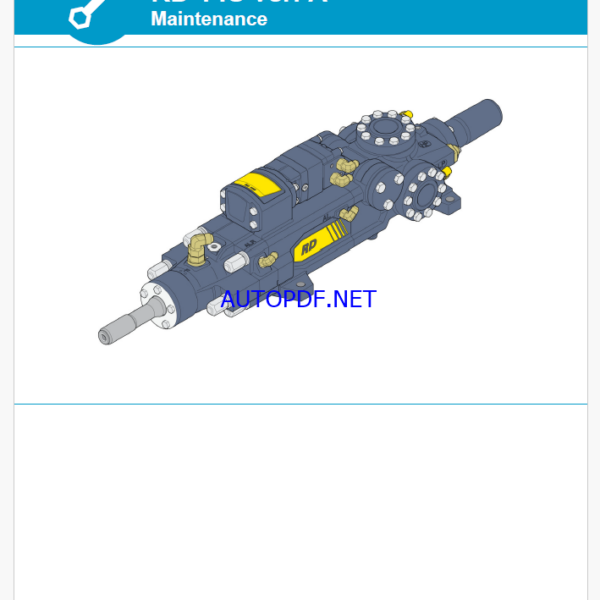 Atlas Copco RD 14S ver. A Maintenance Manual