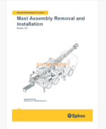 Epiroc Boyles C6T Component Removal and Installation Instructions