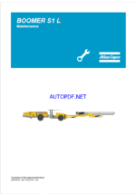 Atlas Copco BOOMER S1 L Maintenance Manual