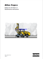 Atlas Copco Boltec EC-DH Mark Vll Maintenance Manual