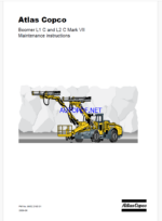 Atlas Copco Boomer L1 C and L2 C Mark VII Maintenance Manual