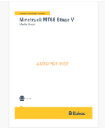 Epiroc Minetruck MT65 Stage 2 Component Removal and Installation Instructions