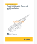 Epiroc Boomer S1 K Component Removal and Installation Instructions