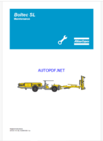 Atlas Copco Boltec SL Maintenance Manual