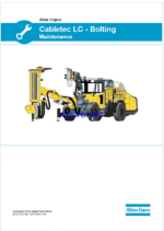 Atlas Copco Cabletec LC Bolting Maintenance Manual