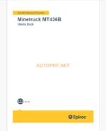 Epiroc Minetruck MT436B Component Removal and Installation Instructions