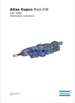 Atlas Copco Rock Drill COP 1238K Maintenance Manual